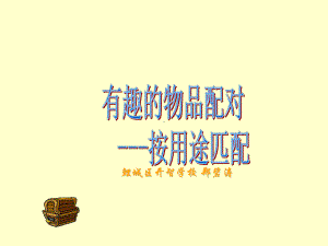 有趣的物品配对课件.ppt