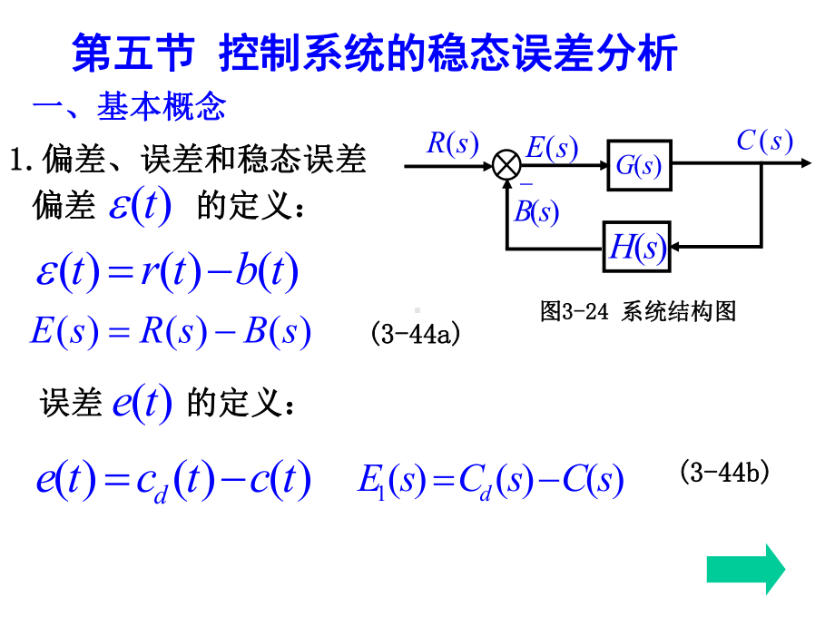 控制系统的稳态误差分析课件.ppt_第1页