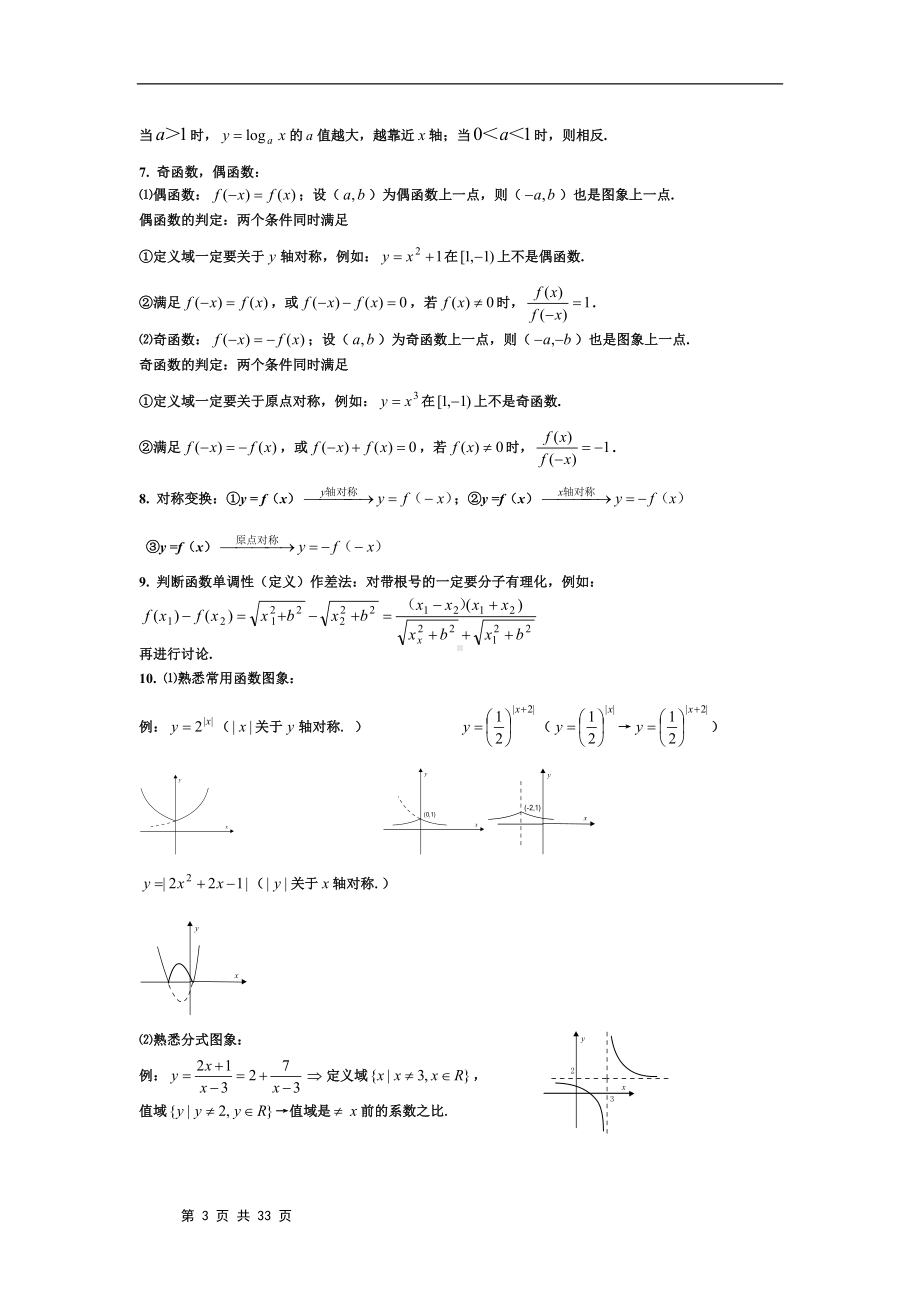 高中数学总复习知识要点参考模板范本.doc_第3页