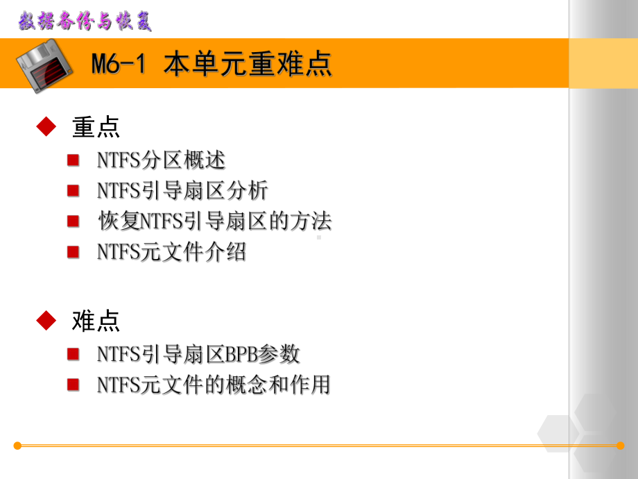 数据恢复技术分析NTFS分区结构课件.ppt_第3页