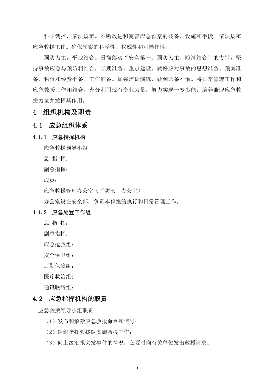 防汛防强对流天气应急预案参考模板范本.docx_第3页