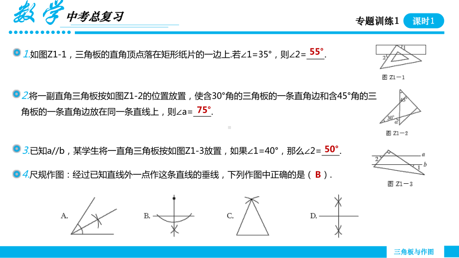 最全初中数学中考总复习-专题训练课件.ppt_第2页