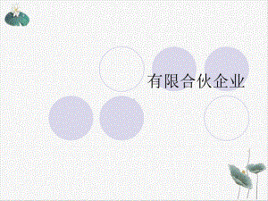 有限合伙企业课件.ppt