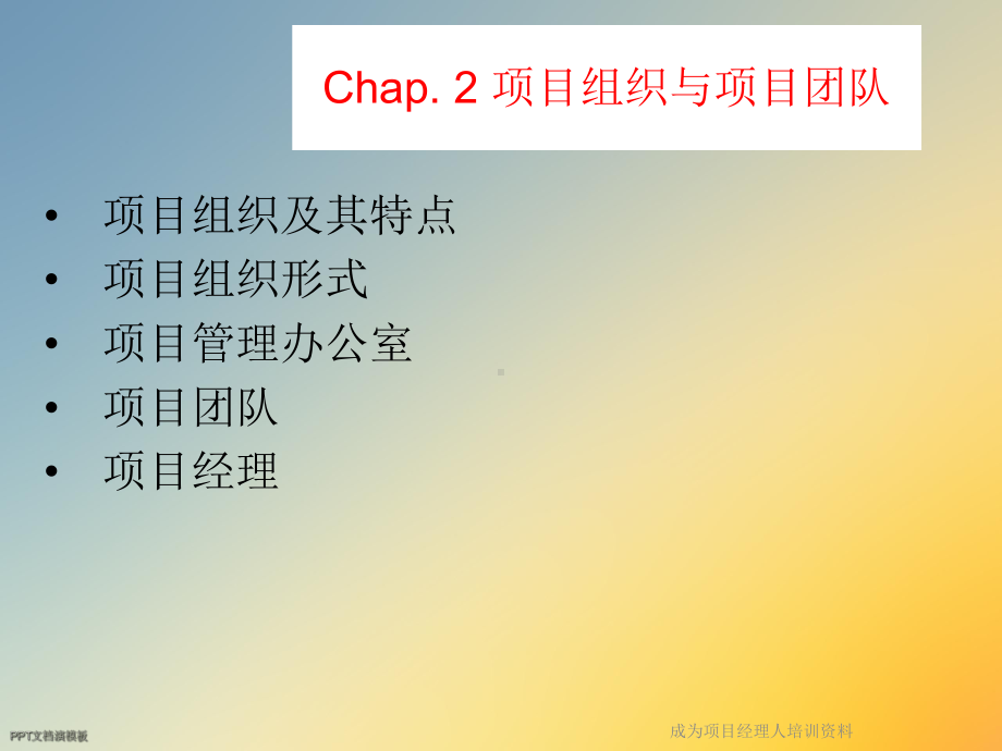 成为项目经理人培训课件.ppt_第2页