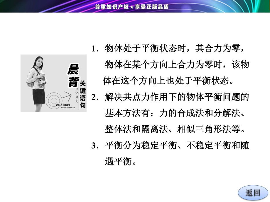 教科版高中物理必修1课件-4-共点力平衡条件的应用课件1.ppt_第3页