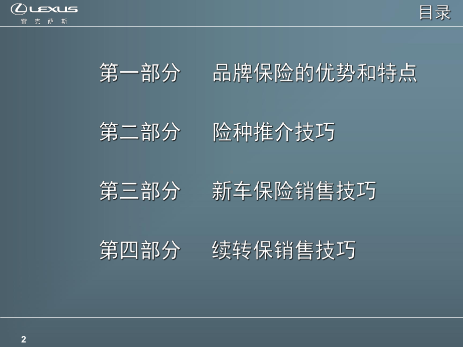 雷克萨斯保险的培训课件.ppt_第2页