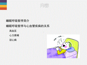 睡眠呼吸暂停综合症与心血管疾病new课件.pptx