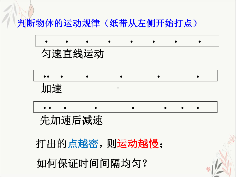 测量纸带的平均速度和瞬时速度v-t图像（新教材）人教版高中物理必修第一课件.pptx_第3页