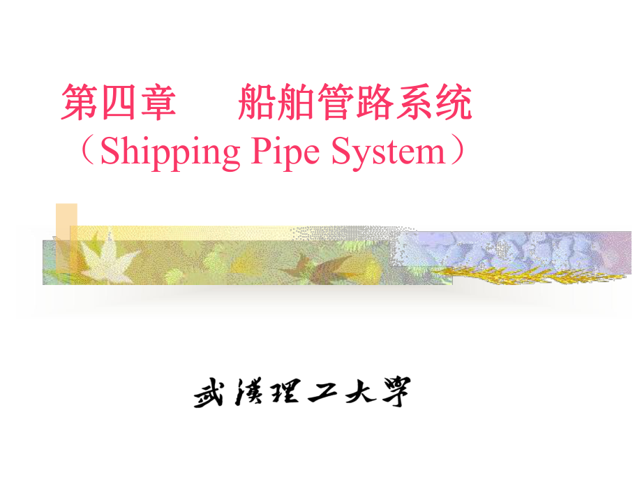 船舶管路系统课件.ppt_第1页