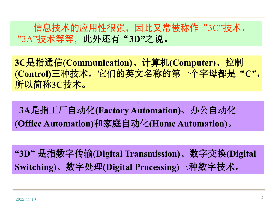 现代电子信息技术和现况及发展趋势课件.ppt_第3页