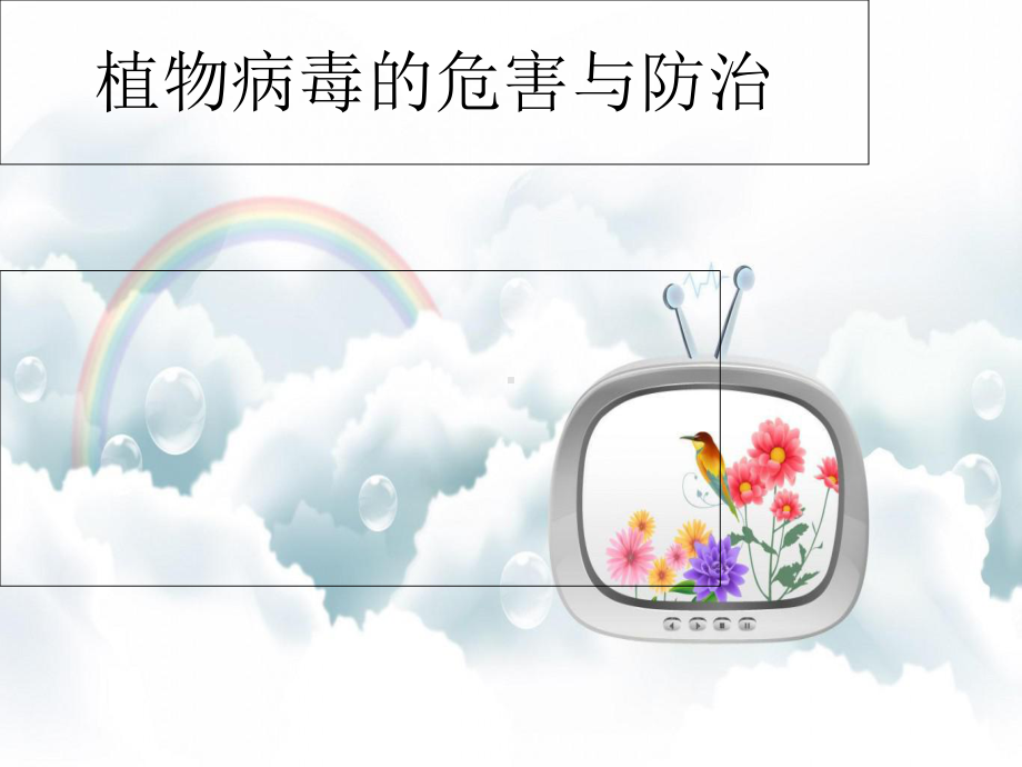 植物病毒的危害和防治课件.ppt_第1页