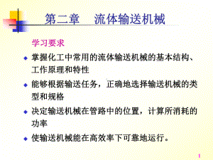 第二章流体输送机械教材课件.ppt