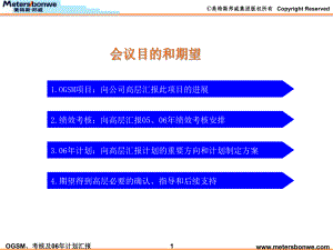 美特斯邦威OGSM总裁会议课件.ppt