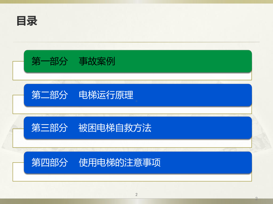 电梯停电或故障被困时应对方法课件.pptx_第2页