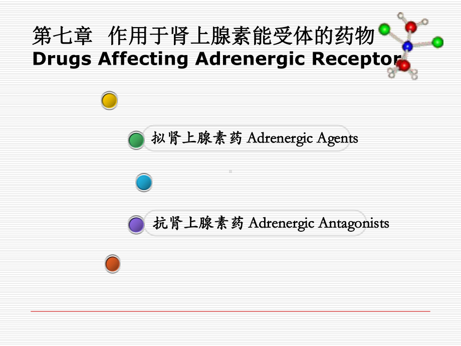 药物化学第七章-作用于肾上腺素能受体的药物课件.ppt_第2页