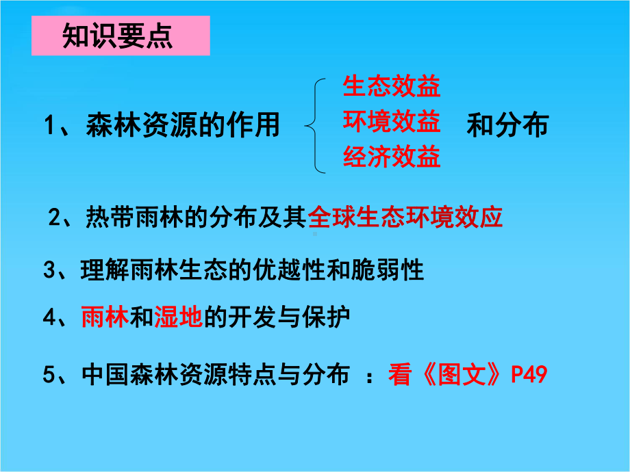 高考一轮复习必修3第二章第二节森林的开发与保护课件.ppt_第1页