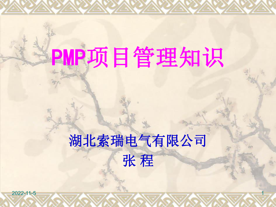 项目管理培训教程课件.ppt_第1页