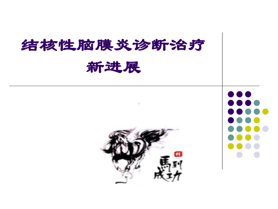 结核性脑膜炎诊断治疗的新进展课件.pptx_第1页