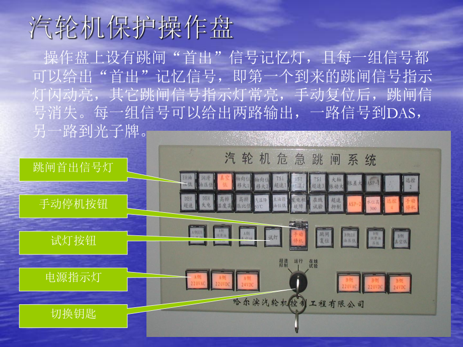 汽轮机保护系统介绍(第二部分)课件.ppt_第1页