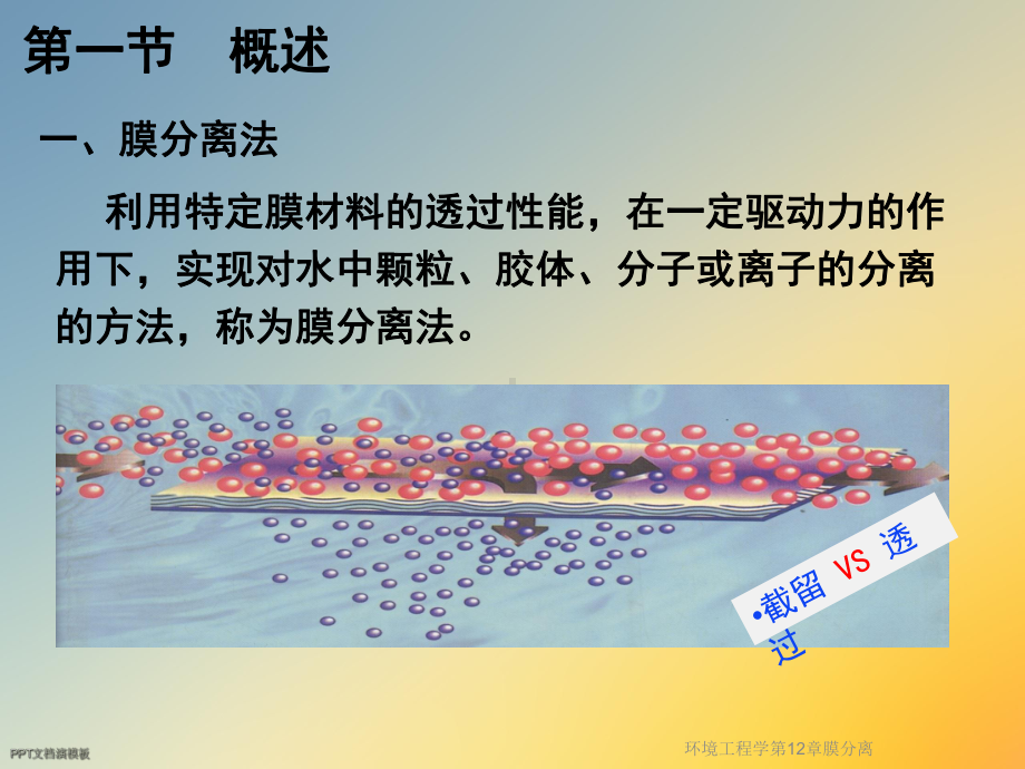 环境工程学第12章膜分离课件.ppt_第3页