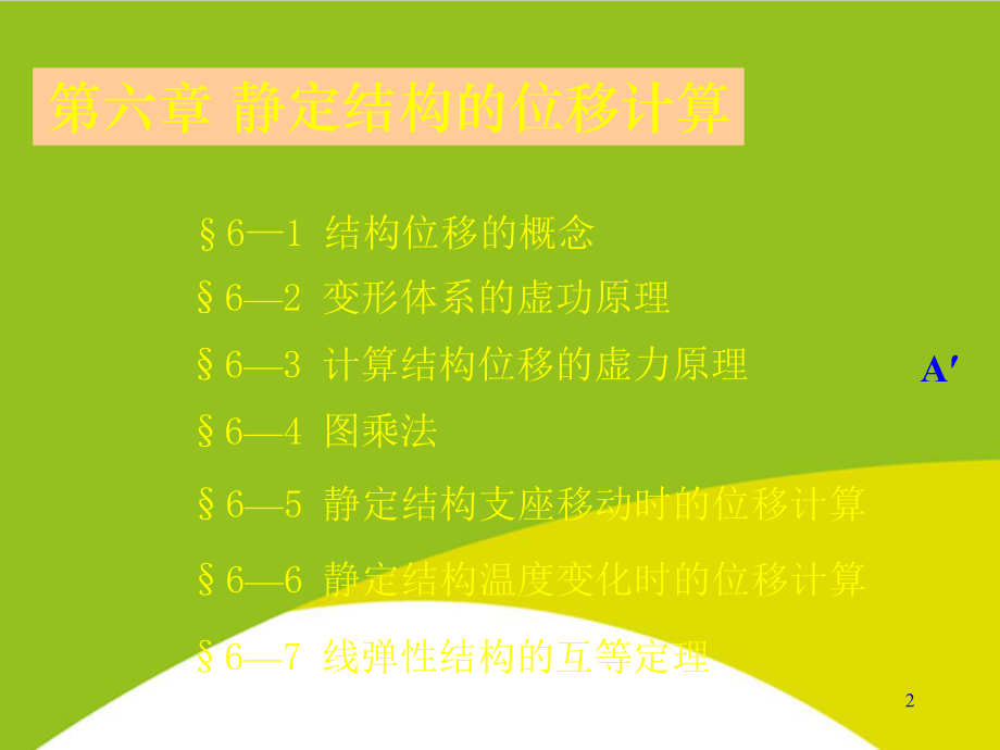 静定结构位移计算授课用-课件.ppt_第2页