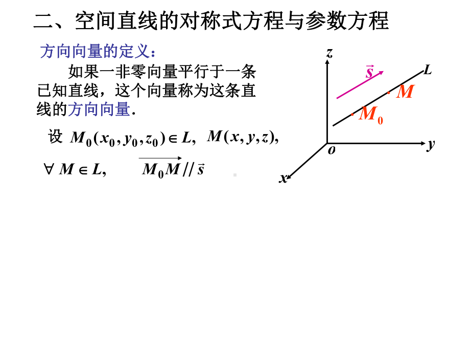 高等数学第六版课件第八章第八节空间直线及其方程.ppt_第3页