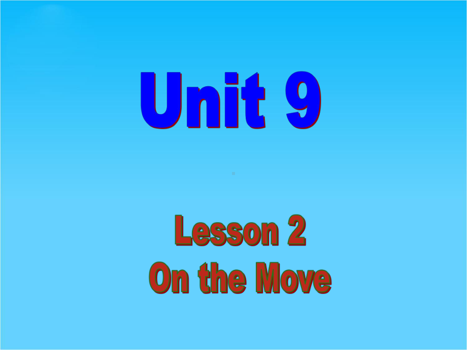 高中英语(北师大版必修3)同步课件Unit-9-Wheels-Lesson-2.ppt-(课件无音视频)_第1页