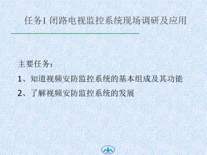 闭路电视监控系统的基本组成与发展(-41张)课件.ppt