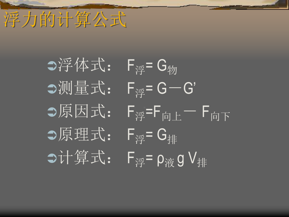 浮力的计算公式课件.ppt_第2页
