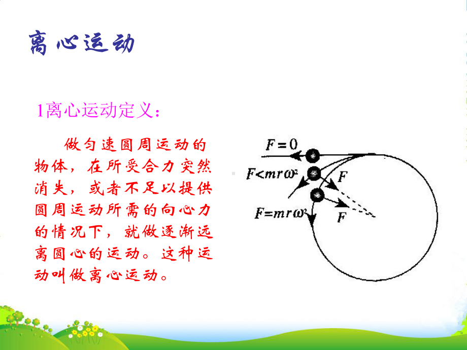 高中物理-23《离心现象及其应用》课件-粤教必修2.ppt_第3页