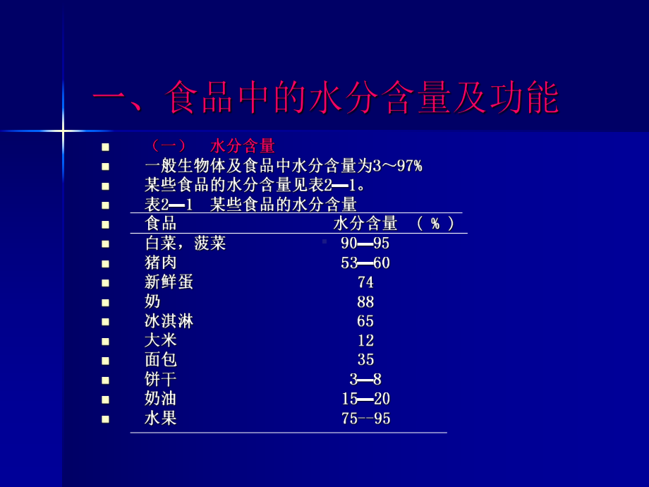 食品中的水分含量及功能课件.ppt_第3页