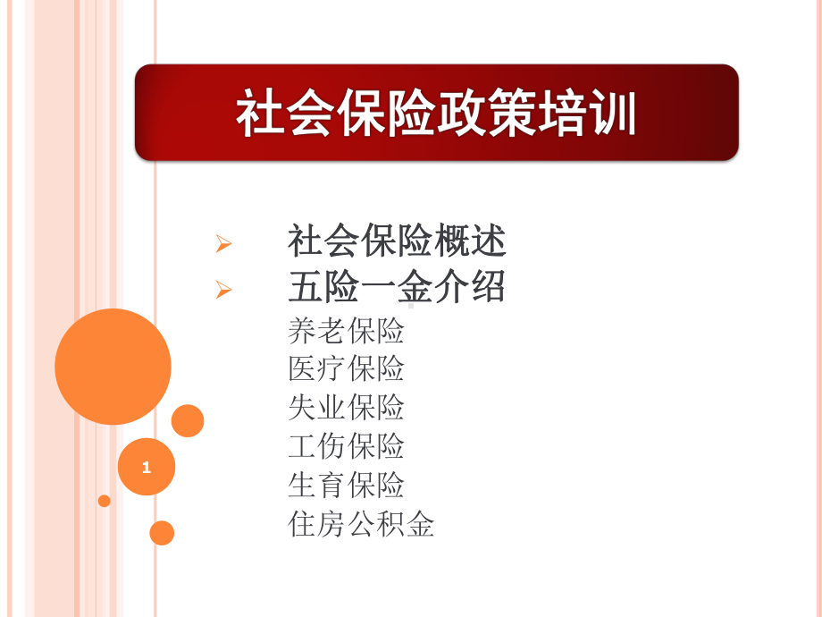 社会保险政策培训教学课件.ppt_第1页