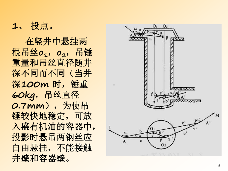 第九章竖井联系测量与陀螺经纬仪测量课件.ppt_第3页