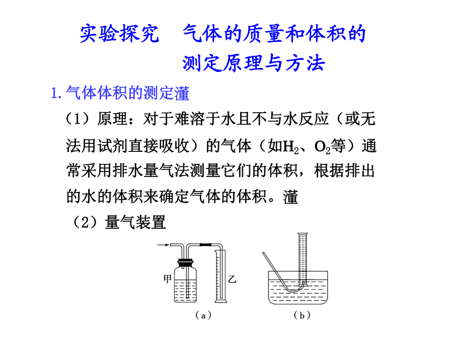 第一章-气体的质量和体积的测定原理与方法课件.ppt_第1页