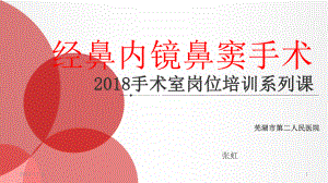 经鼻内镜鼻窦手术配合-课件.ppt