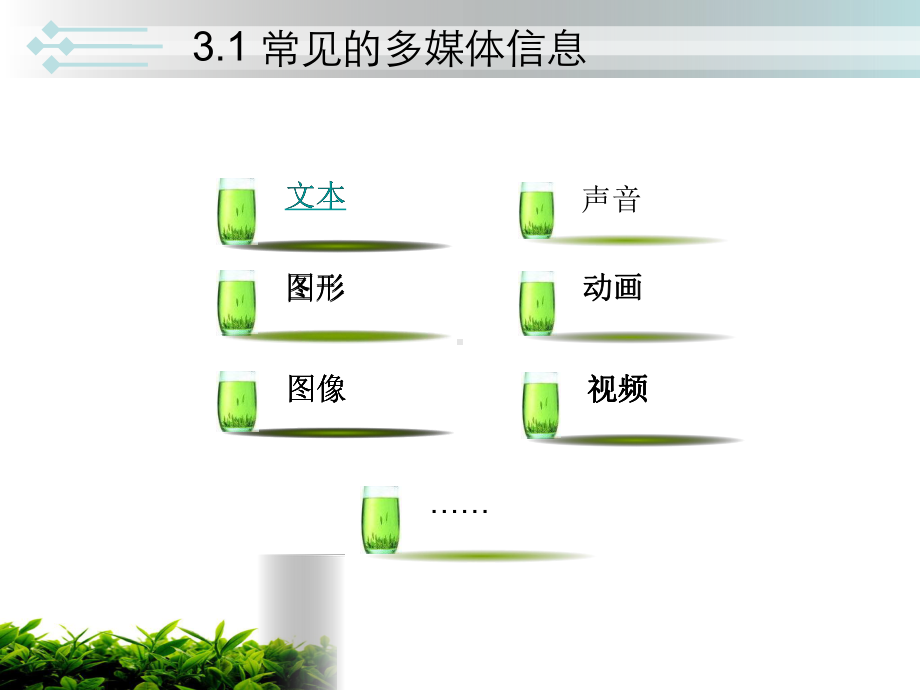 第3章多媒体信息的类型及其特点课件.ppt_第2页