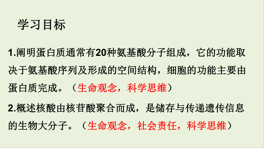 细胞中的生物大分子-蛋白质和核酸课件.pptx_第2页