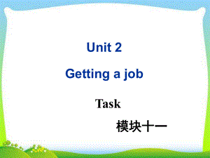 牛津译林版高中英语-Module-11-Unit-2-Task教学课件.ppt--（课件中不含音视频）