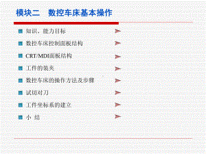 模块二数控车床基本操作课件.ppt