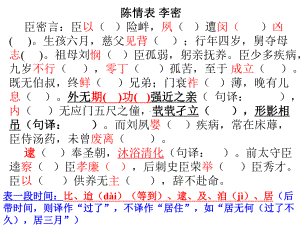 陈情表课件统编版.ppt