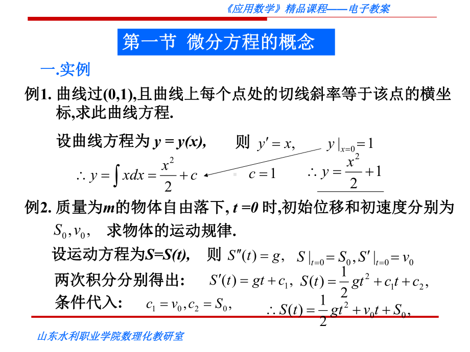 第一节微分方程的概念weifenfangchengdejibengainian课件.ppt_第1页