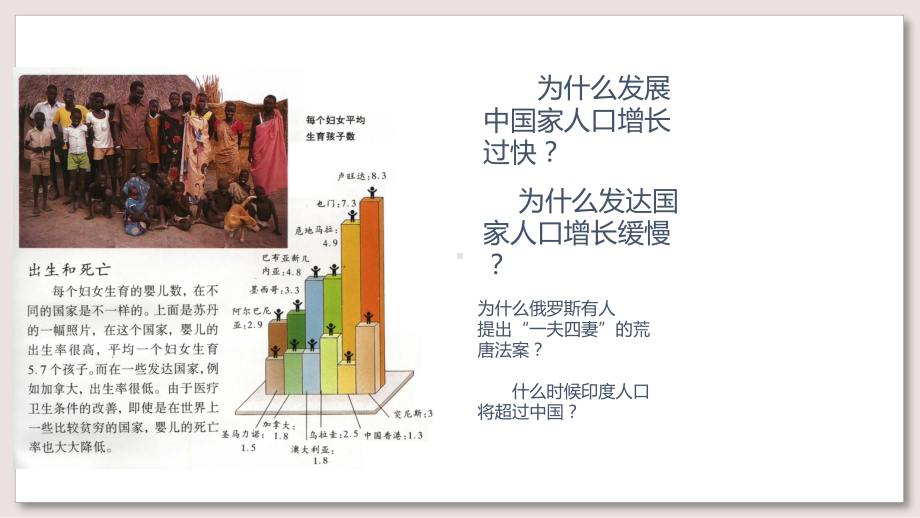 高中地理必修2课件-人口增长的模式及地区分布课件.pptx_第3页