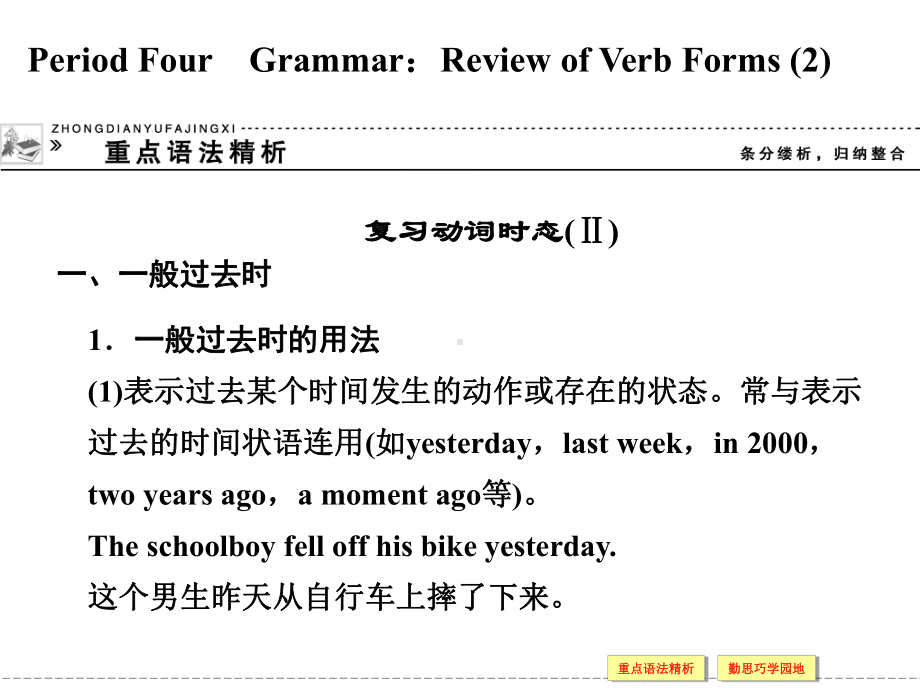 英语必修5外研版Module2浙江-2-4重点语法精析(43张)课件.ppt--（课件中不含音视频）--（课件中不含音视频）_第1页