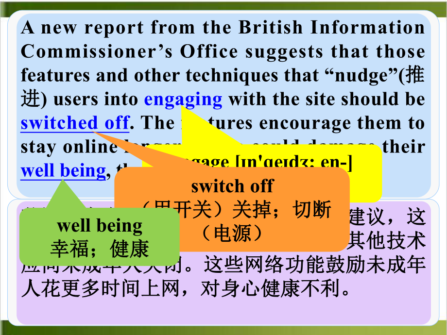 高考英语阅读作文新闻素材课件：未满18岁不能在社交媒体点赞.pptx_第3页