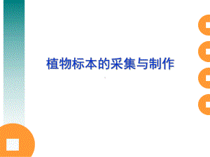 植物标本的采集与制作课件.ppt