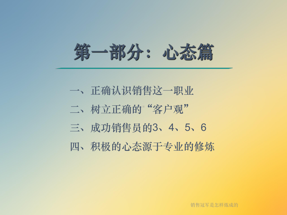 销售冠军是怎样炼成的课件.ppt_第2页