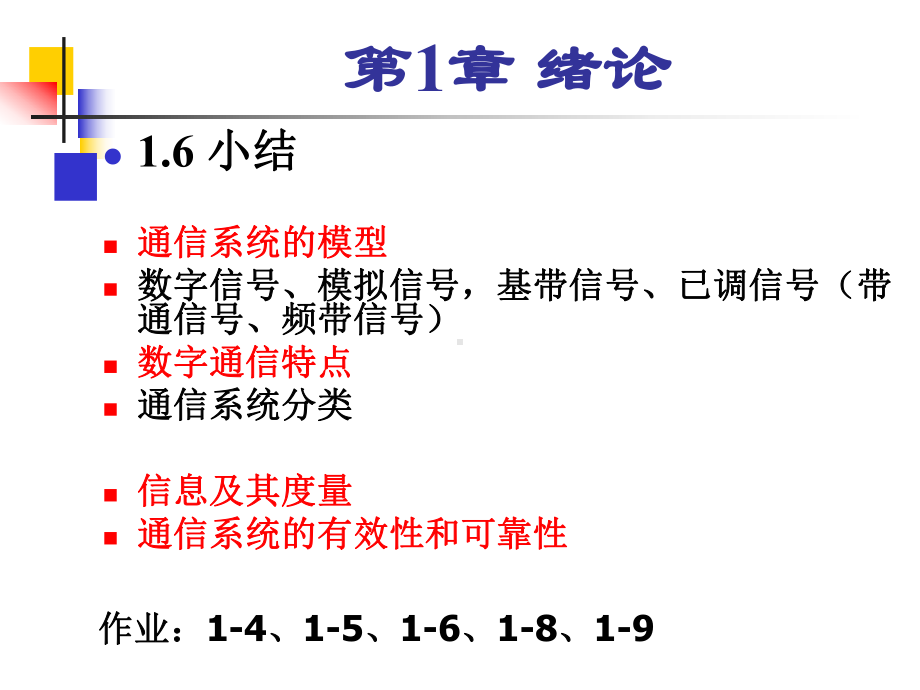 现代通信原理与技术复习课件.ppt_第1页