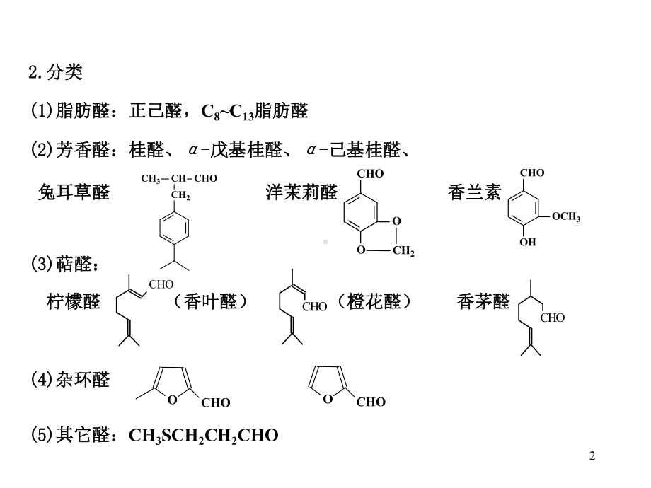 香料学第七章醛类香料课件.ppt_第2页