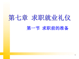 求职就业礼仪培训教程(-71张)课件.ppt