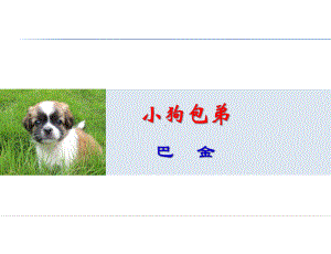 高中语文(人教新课标)必修1：8-小狗包弟-教学设计课件.ppt